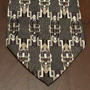 Vintage Pavia Green 100% Silk Men’s Neck Tie Made In Italy